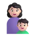 가족: 밝은 피부색