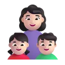 가족: 밝은 피부색