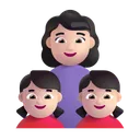 가족: 밝은 피부색