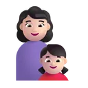 가족: 밝은 피부색