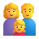 Family: Woman, Man, Girl