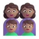 Family - Woman: Medium Skin Tone, Woman: Medium Skin Tone, Boy: Medium Skin Tone, Boy: Medium Skin Tone