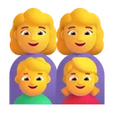 Family: Woman, Woman, Boy, Girl