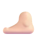 발: 밝은 피부 톤