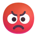 분노한 얼굴