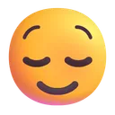 안심한 얼굴