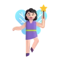 여자 요정: 밝은 피부 톤