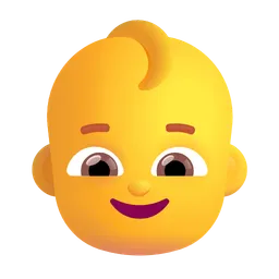 아기 Microsoft 3D Fluent