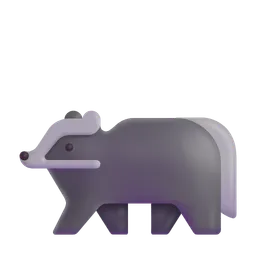 오소리 Microsoft 3D Fluent