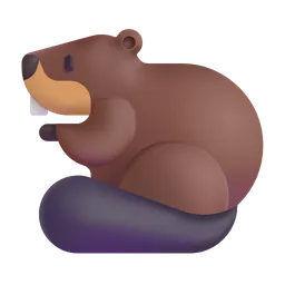 비버 Microsoft 3D Fluent