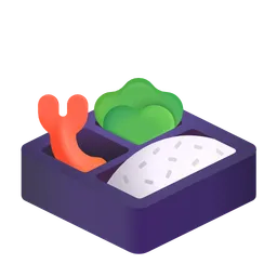 도시락 Microsoft 3D Fluent