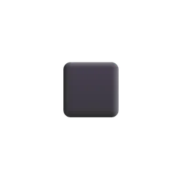 검은색 작은 사각형 Microsoft 3D Fluent
