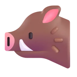 멧돼지 Microsoft 3D Fluent