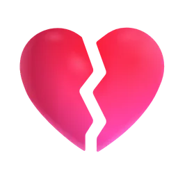 Broken Heart Microsoft 3D Fluent