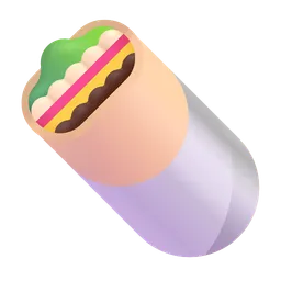 Burrito Microsoft 3D Fluent