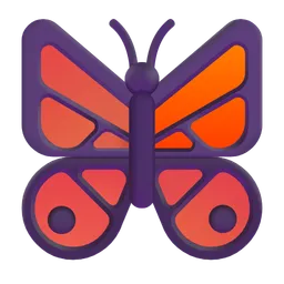 나비 Microsoft 3D Fluent