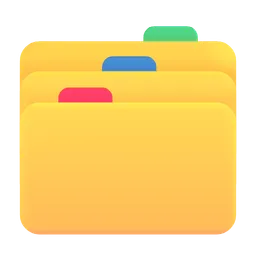 Card Index Dividers Microsoft 3D Fluent