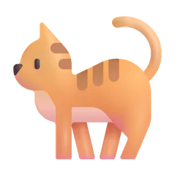 고양이 Microsoft 3D Fluent