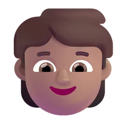 Child: Medium Skin Tone Microsoft 3D Fluent