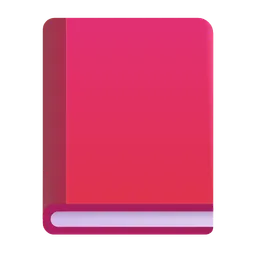 Closed Book Microsoft 3D Fluent