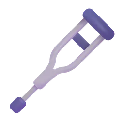 Crutch Microsoft 3D Fluent