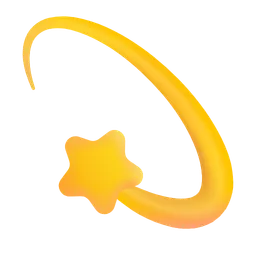 Dizzy Symbol Microsoft 3D Fluent