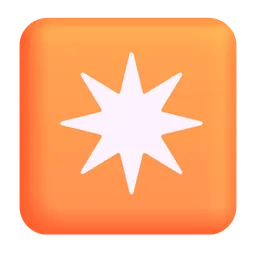 별 8개 Microsoft 3D Fluent