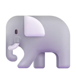 코끼리 Microsoft 3D Fluent