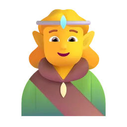 엘프 Microsoft 3D Fluent