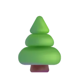 Evergreen Tree Microsoft 3D Fluent