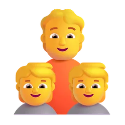 Family: Adult, Child, Child Microsoft 3D Fluent