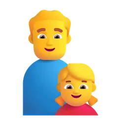 Family: Man, Girl Microsoft 3D Fluent