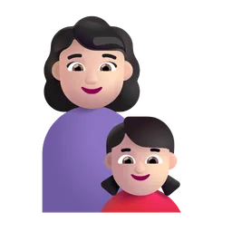 가족: 밝은 피부색 Microsoft 3D Fluent