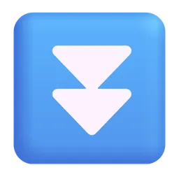 빠른 아래로 버튼 Microsoft 3D Fluent