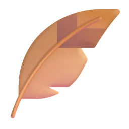 깃털 Microsoft 3D Fluent