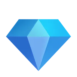 Gem Stone Microsoft 3D Fluent