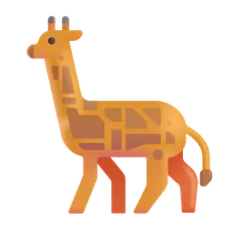 기린 Microsoft 3D Fluent