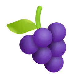 Grapes Microsoft 3D Fluent