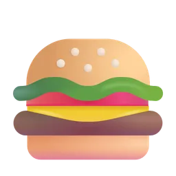 Hamburger Microsoft 3D Fluent