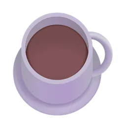 뜨거운 음료 Microsoft 3D Fluent