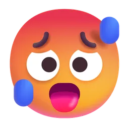Overheated Face Microsoft 3D Fluent