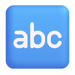 라틴 문자 입력 Microsoft 3D Fluent