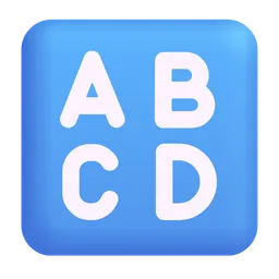 라틴 대문자 입력 Microsoft 3D Fluent