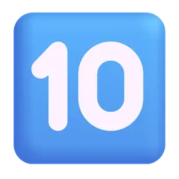 키캡: 10 Microsoft 3D Fluent