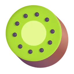 키위 과일 Microsoft 3D Fluent