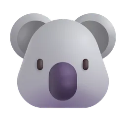 코알라 Microsoft 3D Fluent