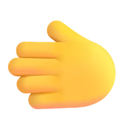왼손 Microsoft 3D Fluent