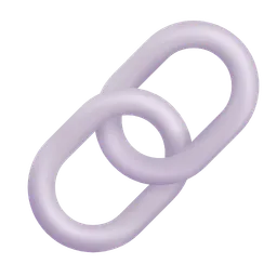 Link Symbol Microsoft 3D Fluent