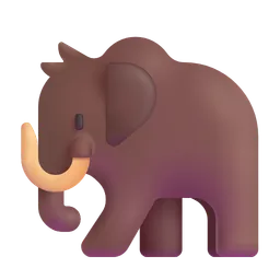 맘모스 Microsoft 3D Fluent