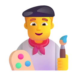 Man Artist Microsoft 3D Fluent